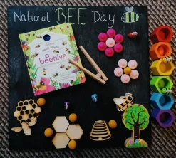 A Beehive Story Sack with Ladybird Hand Puppet