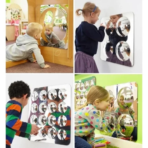 Acrylic Mirror Panel Set Of 4 72416 (Direct Shipping)