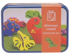 Apples To Pears Gift In A Tin Dinosaur Island