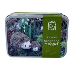 Apples To Pears Gift In A Tin Sew Me Up Hedgehog & Hoglet