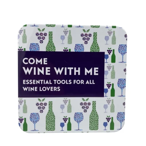Apples To Pears Gift In A Tin FOR GROWN UPS COME WINE WITH ME TIN