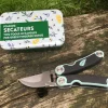 Apples To Pears Gift In A Tin Folding Secateurs