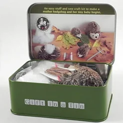 Apples To Pears Gift In A Tin Sew Me Up Hedgehog & Hoglet