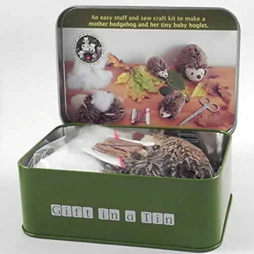 Apples To Pears Gift In A Tin Sew Me Up Hedgehog & Hoglet