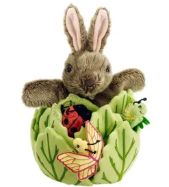 Are You There Little Bunny Story Sack with Puppet Company Rabbit