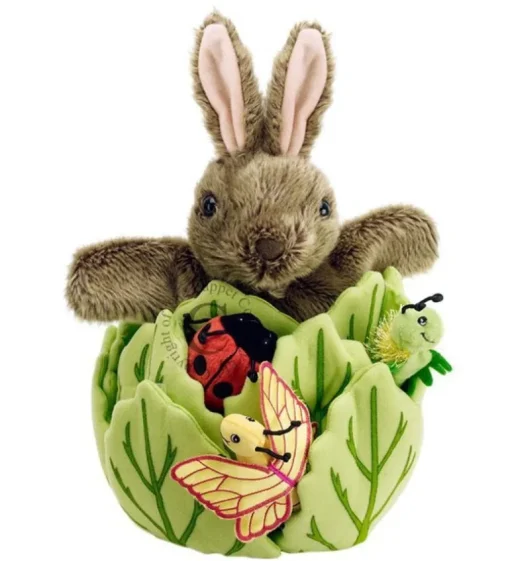 Are You There Little Bunny Story Sack with Puppet Company Rabbit