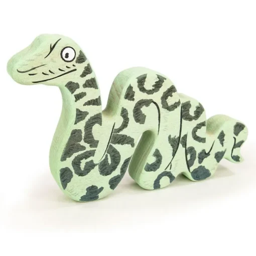 Bajo Snake Wooden Figure