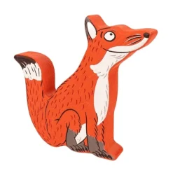 Bajo Wooden Figure - Fox