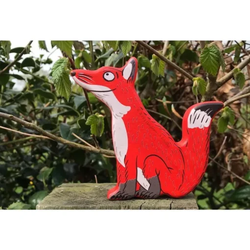 Bajo Wooden Figure - Fox