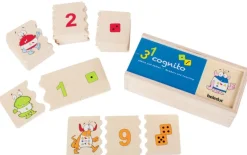 Beleduc Cognito Wooden Educational Numbers Puzzle