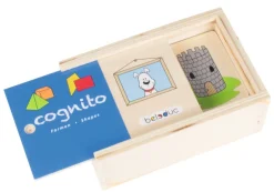 Beleduc Cognito Wooden Educational Shapes Puzzle