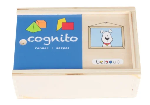 Beleduc Cognito Wooden Educational Shapes Puzzle