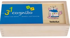 Beleduc Cognito Wooden Educational Numbers Puzzle