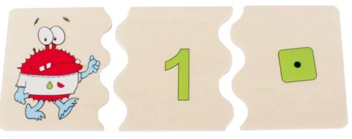 Beleduc Cognito Wooden Educational Numbers Puzzle