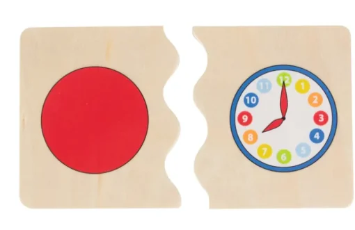 Beleduc Cognito Wooden Educational Shapes Puzzle