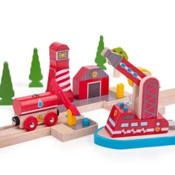 Bigjigs Fire Sea Rescue Set