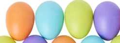 4 Colourful Musical Egg Shakers