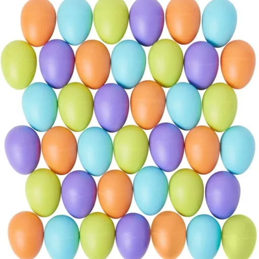 4 Colourful Musical Egg Shakers