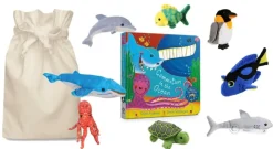 Commotion in the Ocean Puppet Company Story Sack