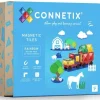 Connetix Tiles Magnetic Building Set - Motion Pack 24 Piece Rainbow