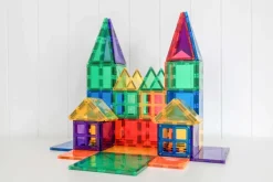 Connetix Tiles Magnetic Building Set - 102 Piece Creative Pack Rainbow
