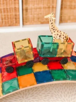 Connetix Tiles Magnetic Building Set - Motion Pack 24 Piece Rainbow