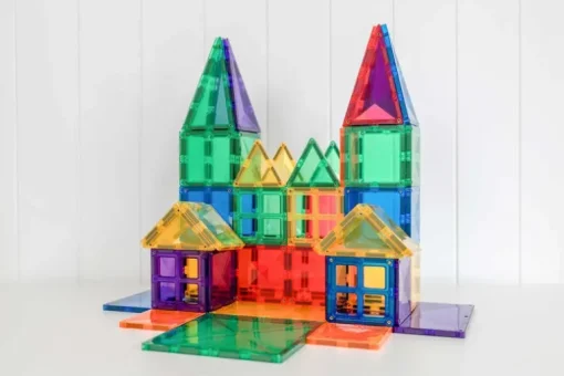 Connetix Tiles Magnetic Building Set - 102 Piece Creative Pack Rainbow