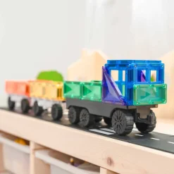 Connetix Tiles Magnetic Rainbow Transport Pack 50 pc