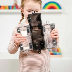 Connetix Tiles Magnetic Rainbow Transport Pack 50 pc