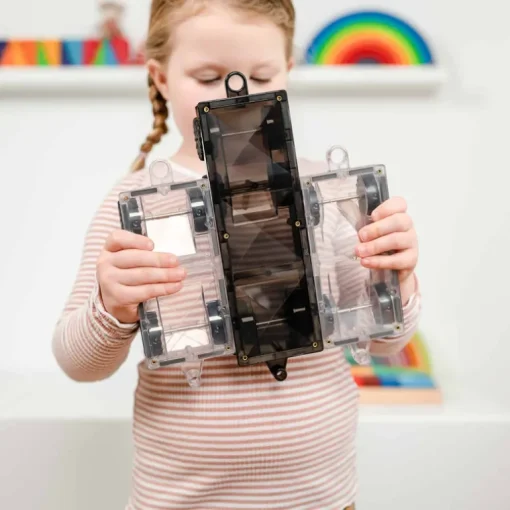 Connetix Tiles Magnetic Rainbow Transport Pack 50 pc