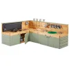 Cosy Country Green Corner Kitchen 34198 (Direct Shipping Item)