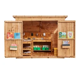Cosy Workshop Cabin (H 1.9M) KS1 &KS2 52527 (Direct Shipping Item)