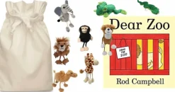 Dear Zoo Story Sack with Puppet Company Finger Puppets