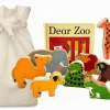 Dear Zoo Story Sack with Lanka Kade Wooden Animals