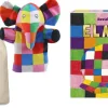Elmer Story Sack with Elmer Hand Puppet