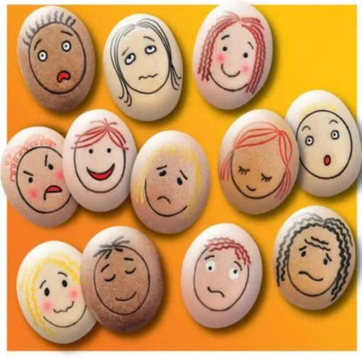 Find out about Feelings Story Sack with Emotion Stones