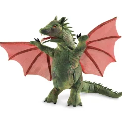 Folkmanis Dragon with Wings Hand Puppet