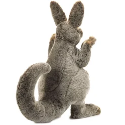 Folkmanis Kangaroo and Joey Hand Puppet