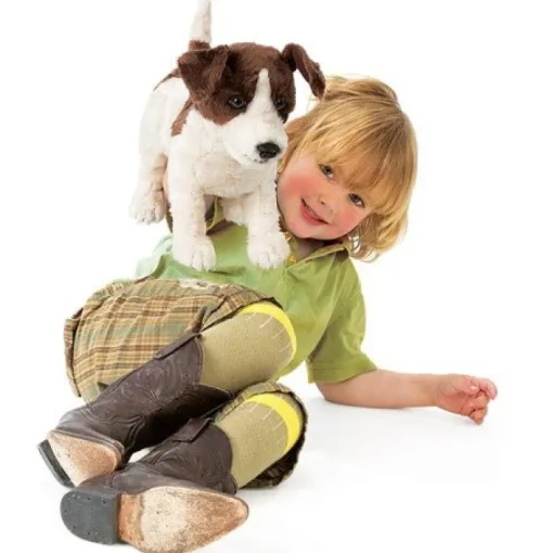 Folkmanis Large Jack Russell Terrier Hand Puppet