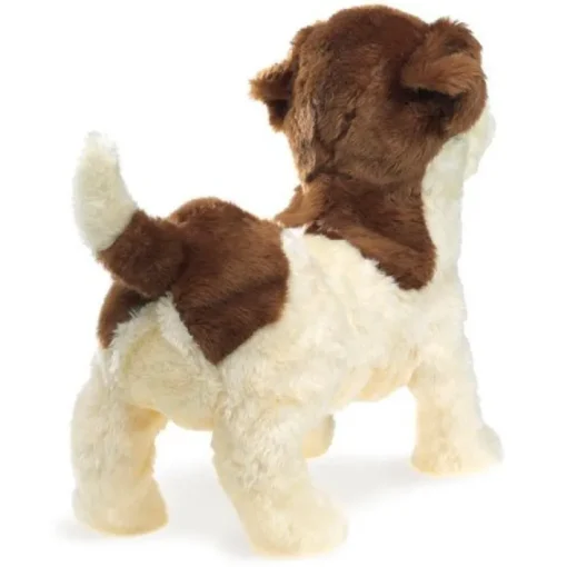 Folkmanis Large Jack Russell Terrier Hand Puppet