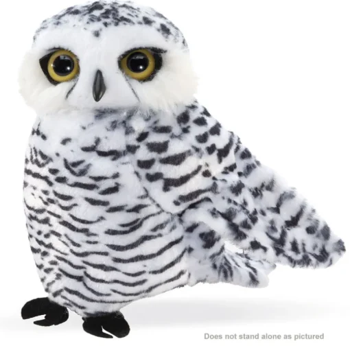 Folkmanis Small Snowy Owl Plush Hand Puppet