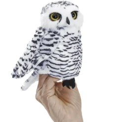 Folkmanis Small Snowy Owl Plush Hand Puppet