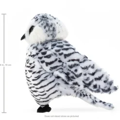 Folkmanis Small Snowy Owl Plush Hand Puppet