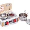 Hape 2-in-1 Kitchen & Grill Set E3151 (Direct Shipping UK Only)