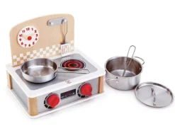 Hape 2-in-1 Kitchen & Grill Set E3151 (Direct Shipping UK Only)