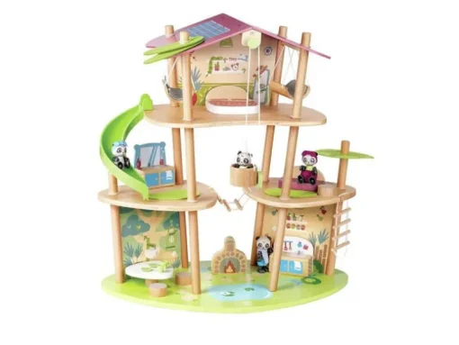Hape Pandas’ Bamboo House (Direct Shipping)