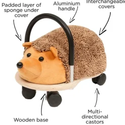 Hedgehog Plush Wheelybugs (Direct Shipping)