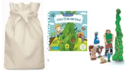Jack and the Beanstalk Story Sack with Wooden Characters