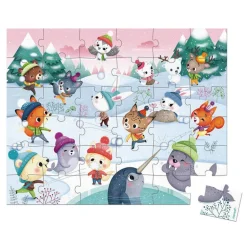 Janod Puzzle Snow Party 36pc J02647