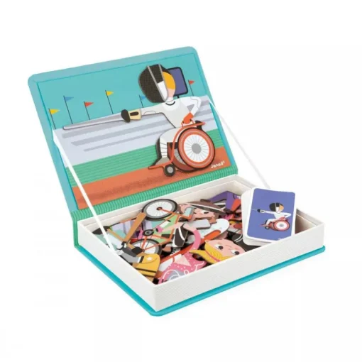 Janod Sports Magnetic Book